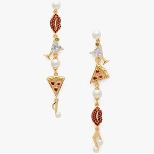 $148 Kate Spade Hit The Town Linear Earrings
